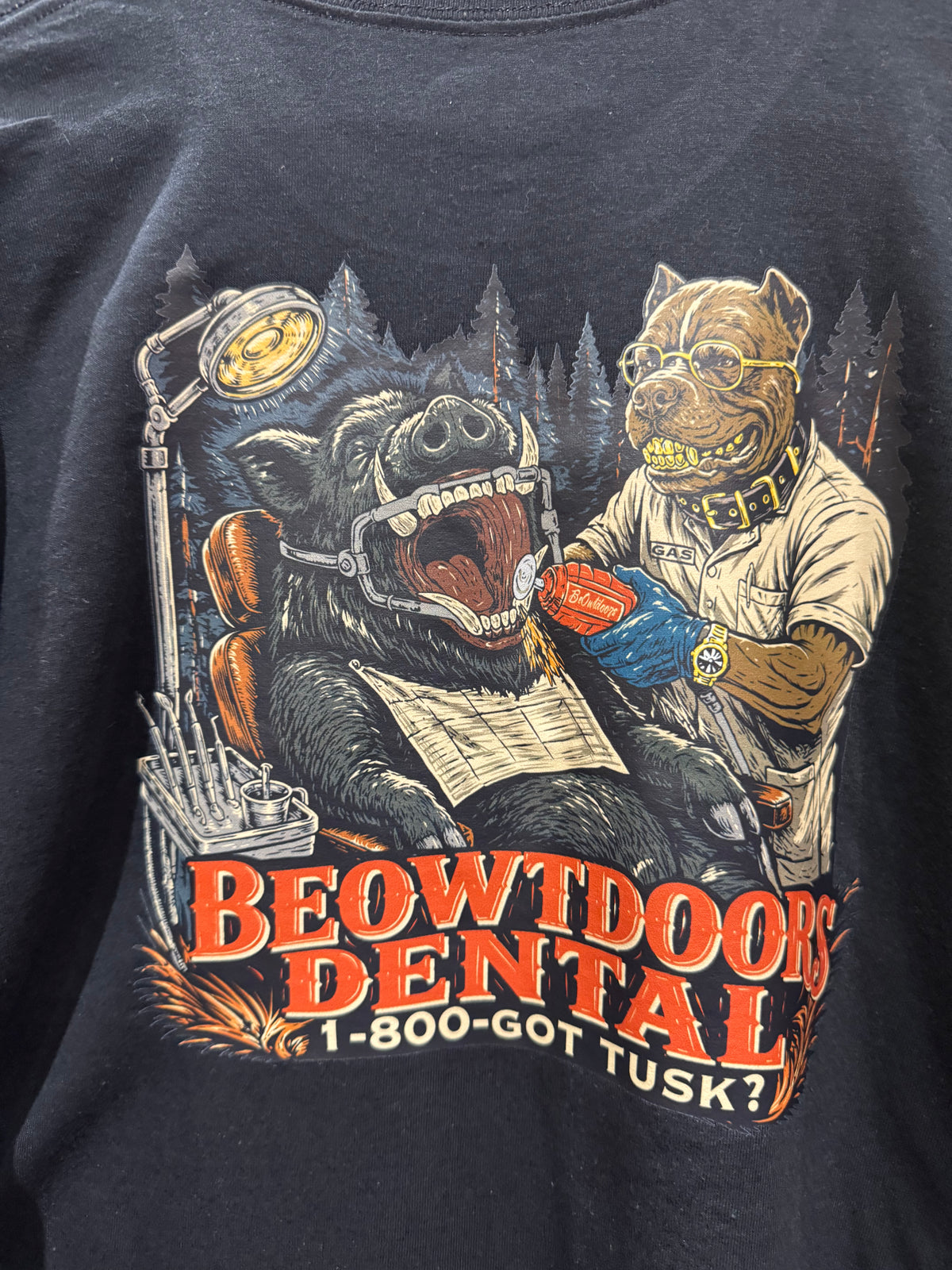 BEOWTDOORS - “BEOWTDOORS DENTAL” SHORT SLEEVE TEE