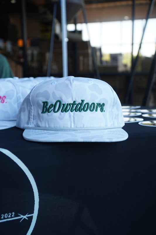 BEOWTDOORS -  "GREEN MACHINE" GOAT ROPE HAT